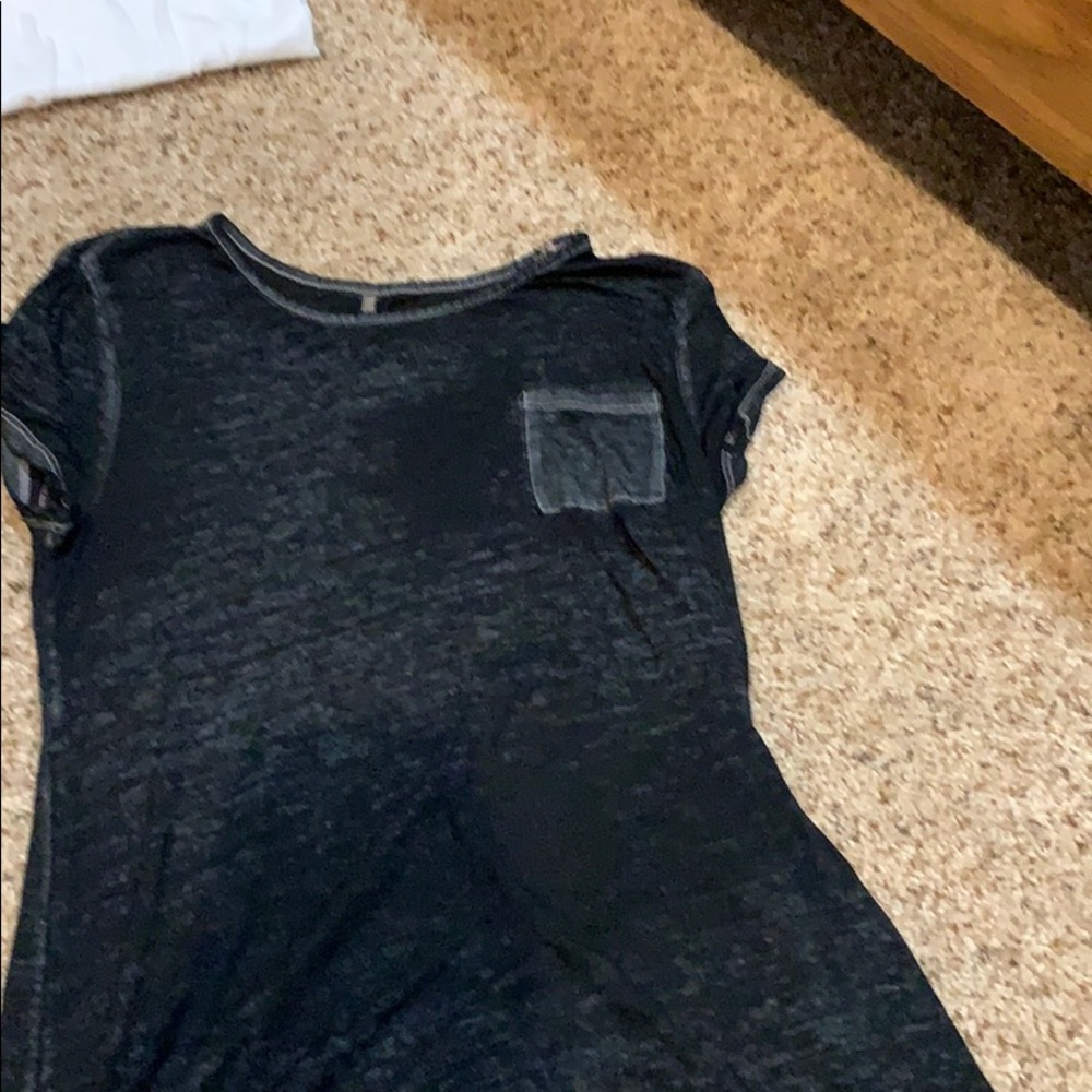 Black justice T-shirt gray that’s black